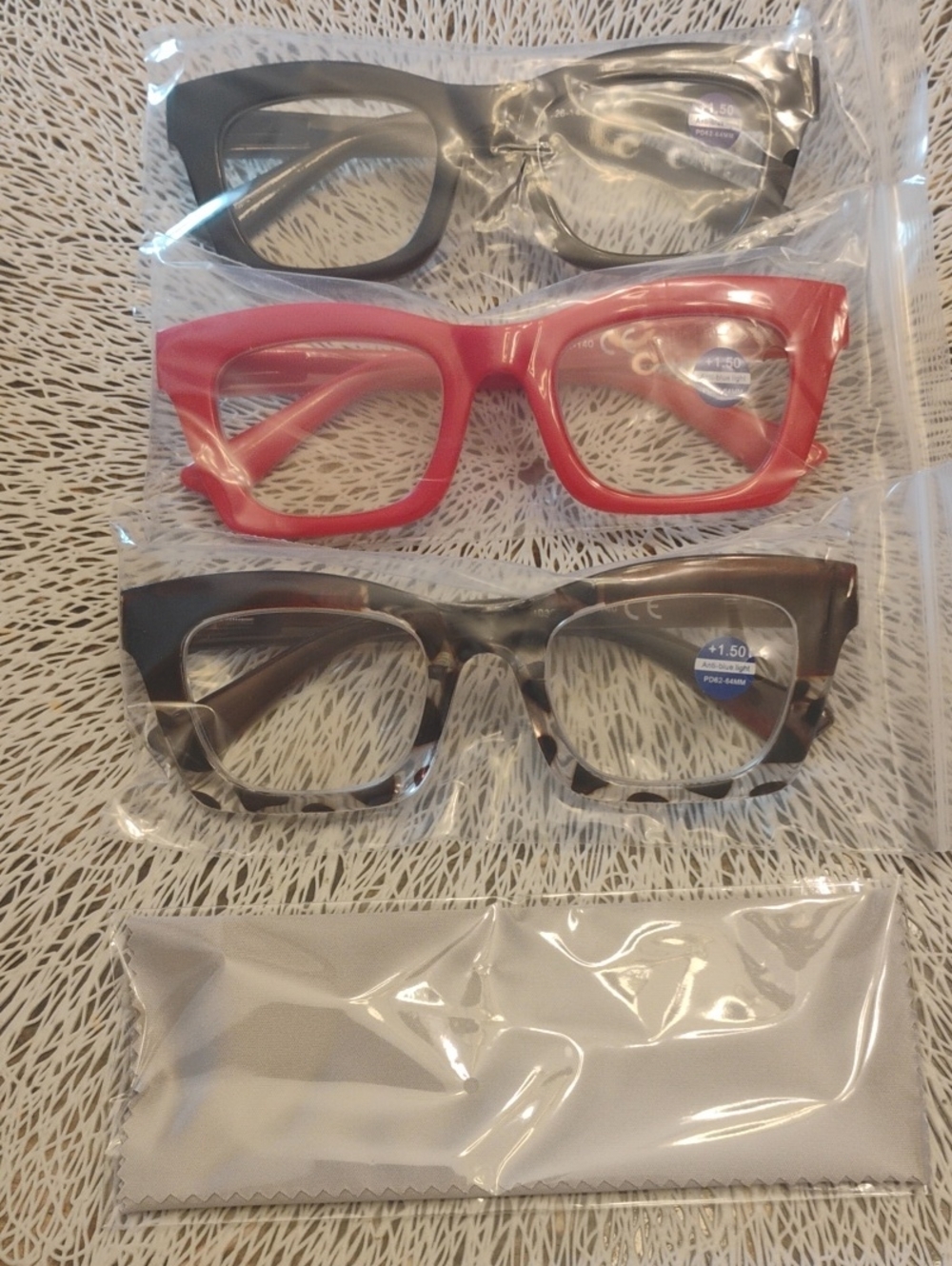 3- Pack Reading Glasses